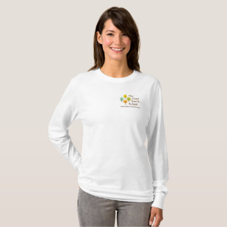 La camiseta larga de la manga de las buenas de la
