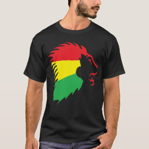 La camiseta larga de la manga del león, las manga