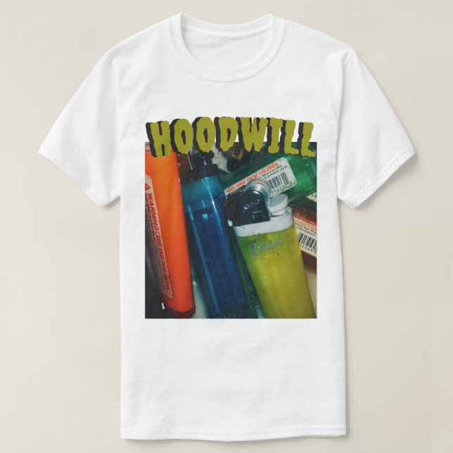 La camiseta ligera de HoodWill (Diseño del anverso)