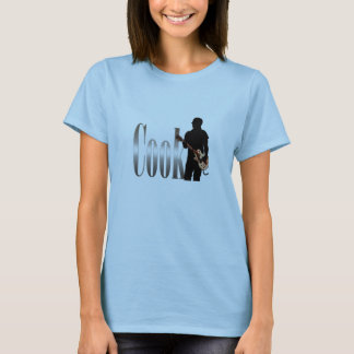 La camiseta ligera de las mujeres del cocinero