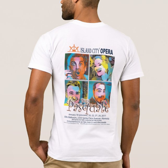 La camiseta ligera de los hombres de Don Pascual (Reverso)