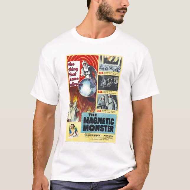La camiseta magnética del monstruo (Anverso)