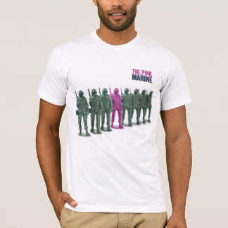 La camiseta marina rosada