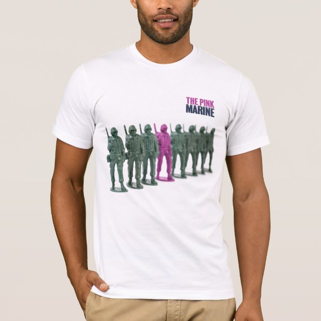 La camiseta marina rosada (Anverso)
