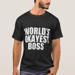 La camiseta más divertida del mundo del jefe