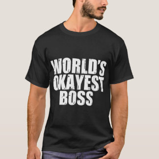 La camiseta más divertida del mundo del jefe