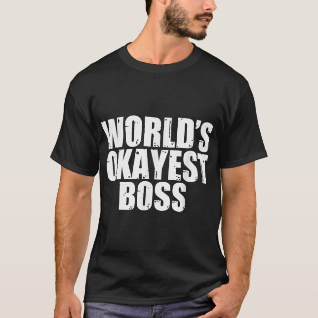 La camiseta más divertida del mundo del jefe (Anverso)