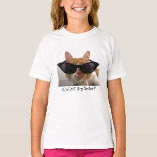 La camiseta más fresca de los chicas del gato de