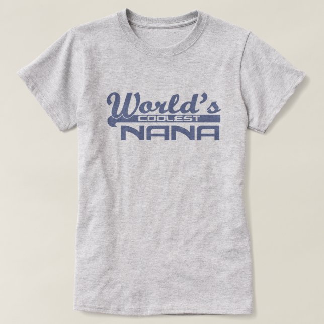La camiseta más fresca de Nana del mundo (Diseño del anverso)