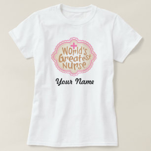 La camiseta más grande de la enfermera del mundo