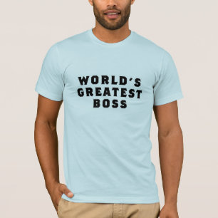 La camiseta más grande del jefe del mundo