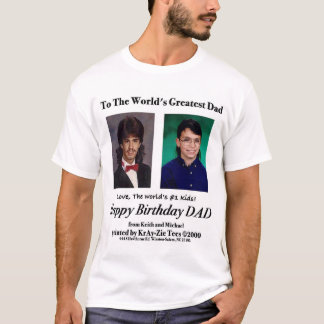 La camiseta más grande del papá del mundo,