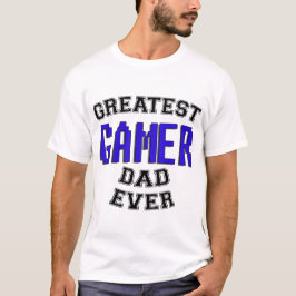 La camiseta más grande del papá del videojugador
