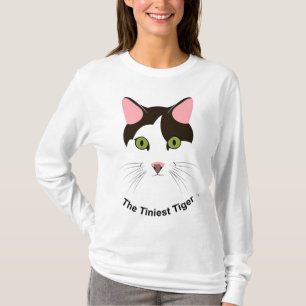 La camiseta más minúscula del logotipo del tigre