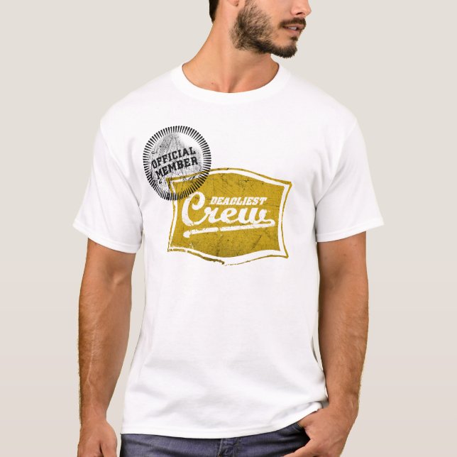 La camiseta más mortal del miembro de equipo (Anverso)