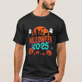 La Camiseta Naranja de Halloween para Familias de