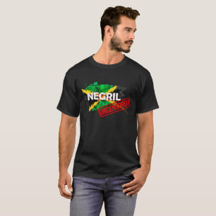La camiseta negra de los hombres NO CENSURADOS de