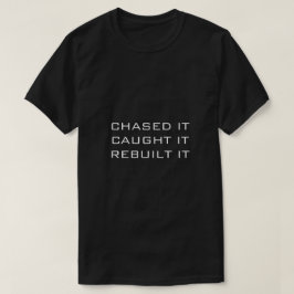 LA CAMISETA NEGRA LA PERSIGUIÓ RECONSTRUYENDO.