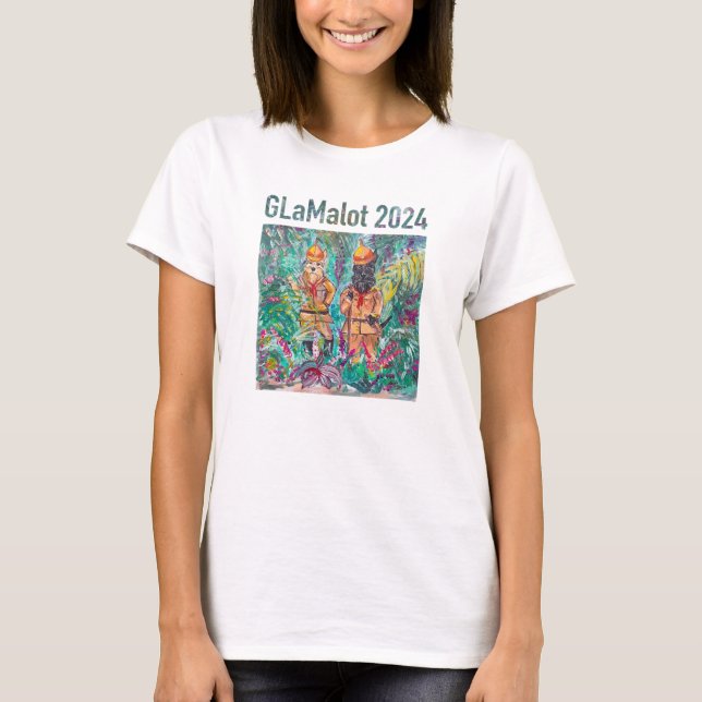 La camiseta "oficial" de Ladie, GLaMalot 2024 (Anverso)