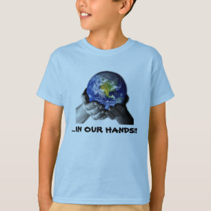LA CAMISETA ORGÁNICA DE LOS NIÑOS - MANOS DE LA