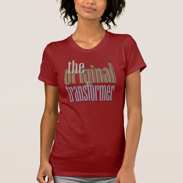 La camiseta original del transformador (Anverso)