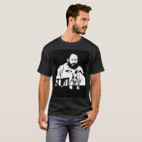 La camiseta oscura básica Armenia Monte Melkonian