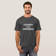 La camiseta oscura básica de los hombres