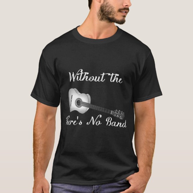 La camiseta oscura básica de los hombres de la (Anverso)