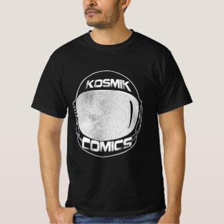 La camiseta oscura de Kosmik Cómics