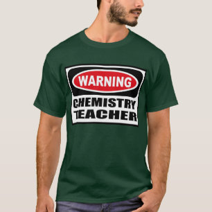 La camiseta oscura de la QUÍMICA de los hombres