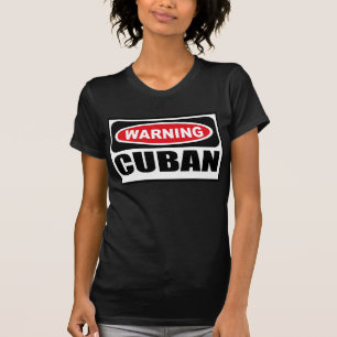 La camiseta oscura de las mujeres CUBANAS