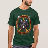 La camiseta oscura de los hombres de Samhain