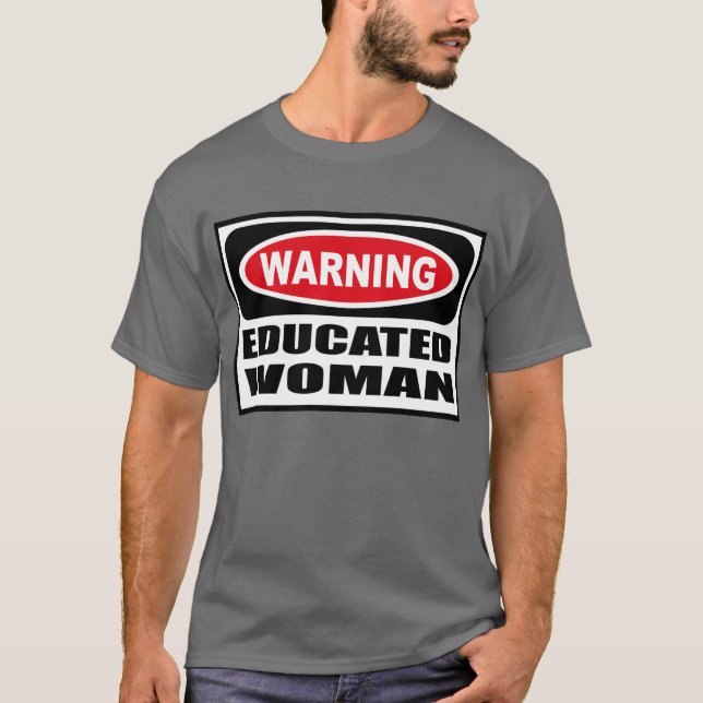 La camiseta oscura de los hombres EDUCADOS (Anverso)