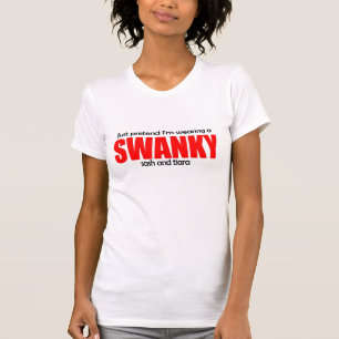 La camiseta ostentosa
