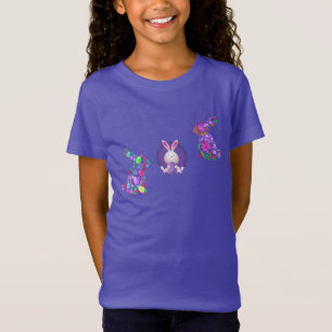 LA CAMISETA PARA CHICAS DE EASTER BUNNY