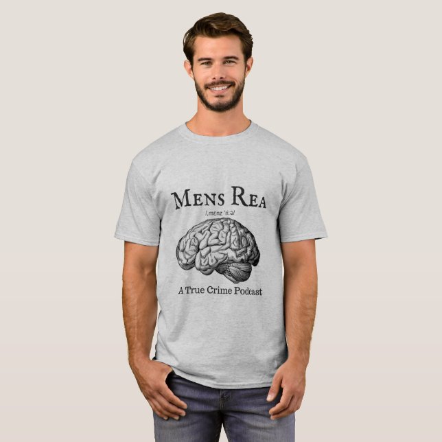La camiseta para hombre de los hombres del (Anverso completo)