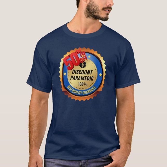 La camiseta paramédica con descuento (Anverso)