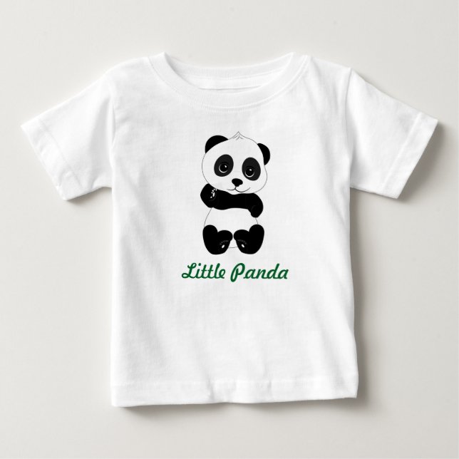 La camiseta "pequeño panda " de los niños (Anverso)