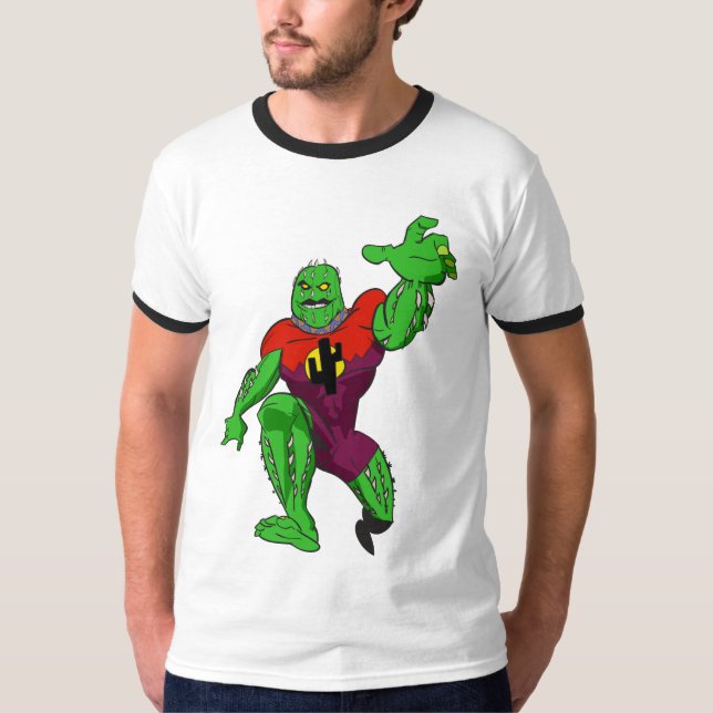 ¡La camiseta poderosa del Saguaro! (Anverso)