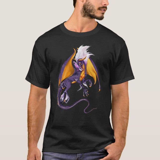 La camiseta púrpura del dragón (Anverso)
