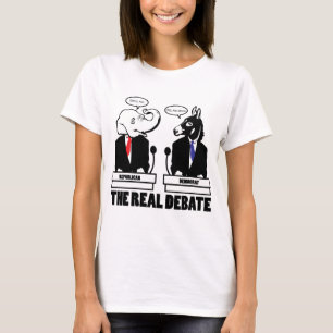 La camiseta real del discusión