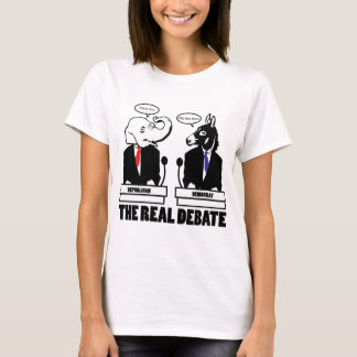 La camiseta real del discusión