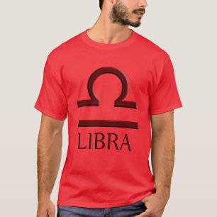 La camiseta roja de Libra