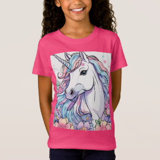 "La camiseta rosa del unicornio"