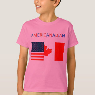 La camiseta rosada de los chicas de AMERICANADIAN