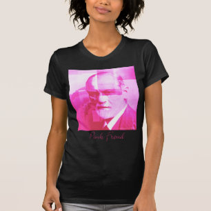 La camiseta rosada original de Freud_Black
