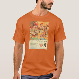 La camiseta Roy Rogers juega el anuncio 1958