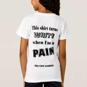 La camiseta se vuelve blanca/dolorosa... RSD/CRPS