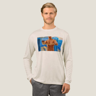 La camiseta sin camisa de SlipperyJoe hombre muscu