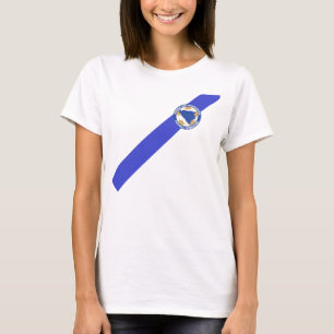 La camiseta Spahic 4 de las mujeres de Bosnia
